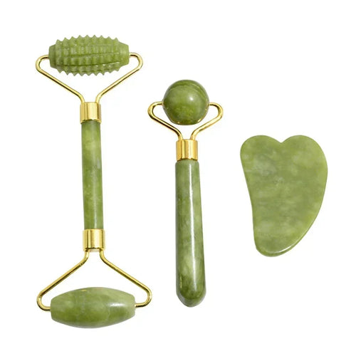 All Natural Jade Massage Set