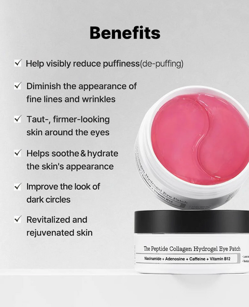 Korean Peptide Collagen Hydrogel Eye Patch